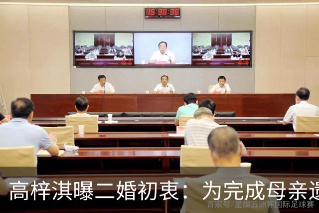 高梓淇曝二婚初衷：为完成母亲遗愿，钱没有上交，女友待业在家